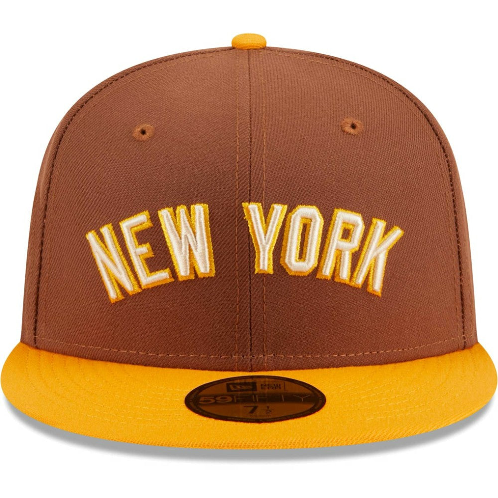 New York Yankees Tiramisu  59FIFTY Fitted Hat - Brown | New Era