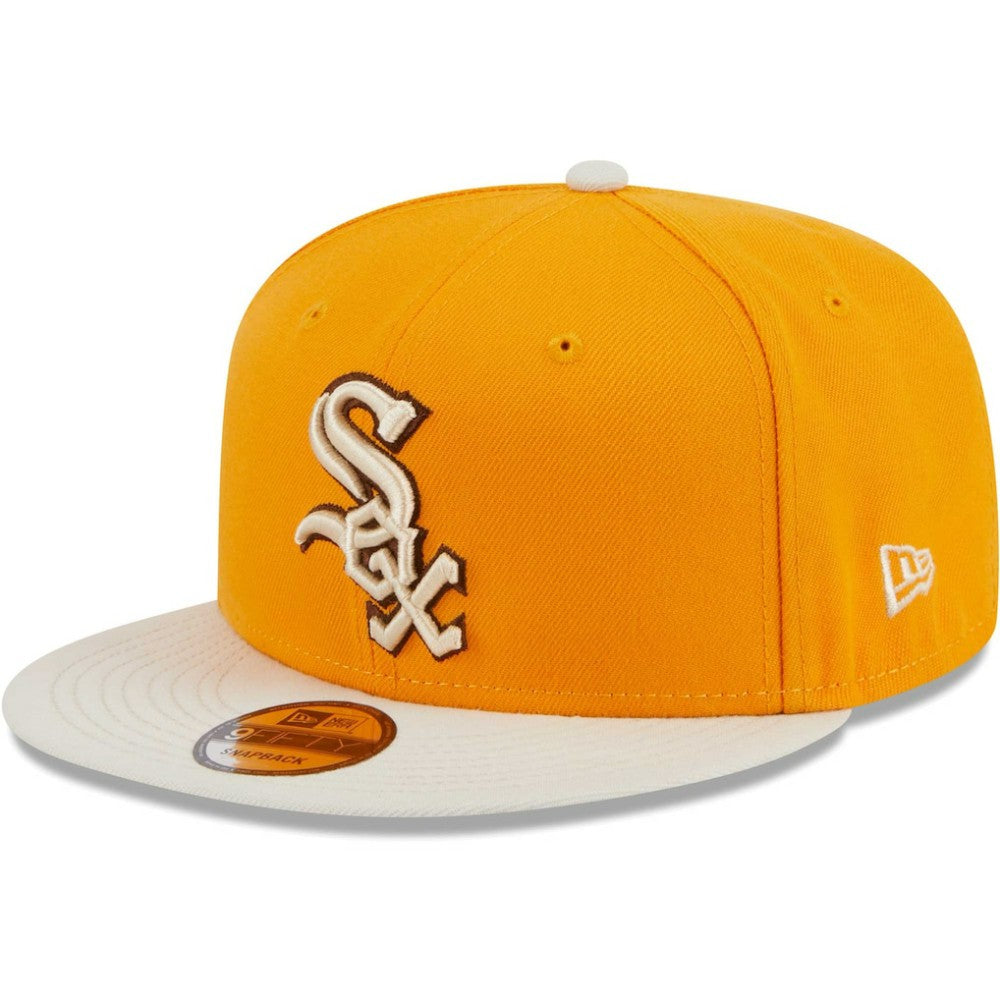 Chicago White Sox Tiramisu  9FIFTY Snapback Hat - Gold | New Era