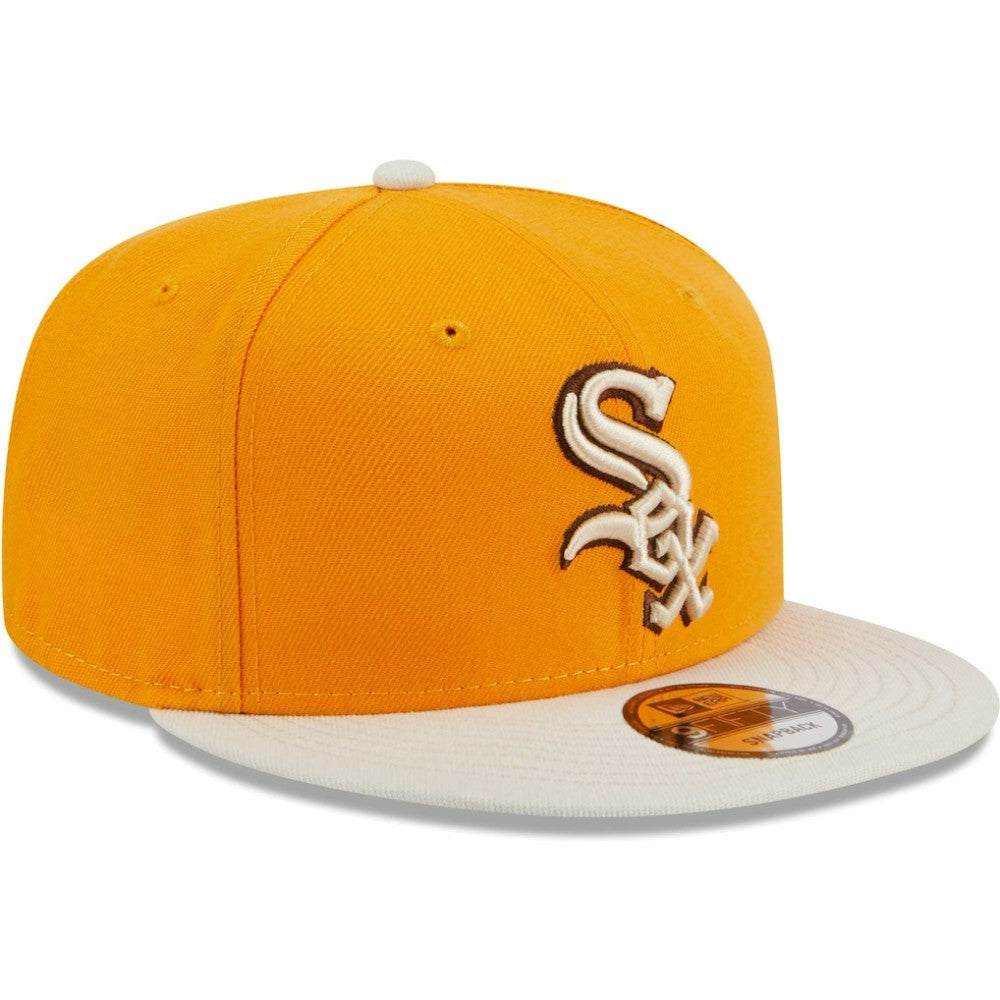 Chicago White Sox Tiramisu  9FIFTY Snapback Hat - Gold | New Era