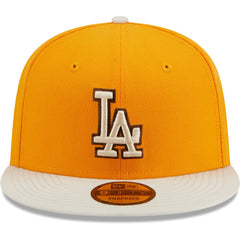 Los Angeles Dodgers Tiramisu  9FIFTY Snapback Hat - Gold | New Era
