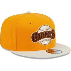 San Francisco Giants Tiramisu  9FIFTY Snapback Hat - Gold | New Era