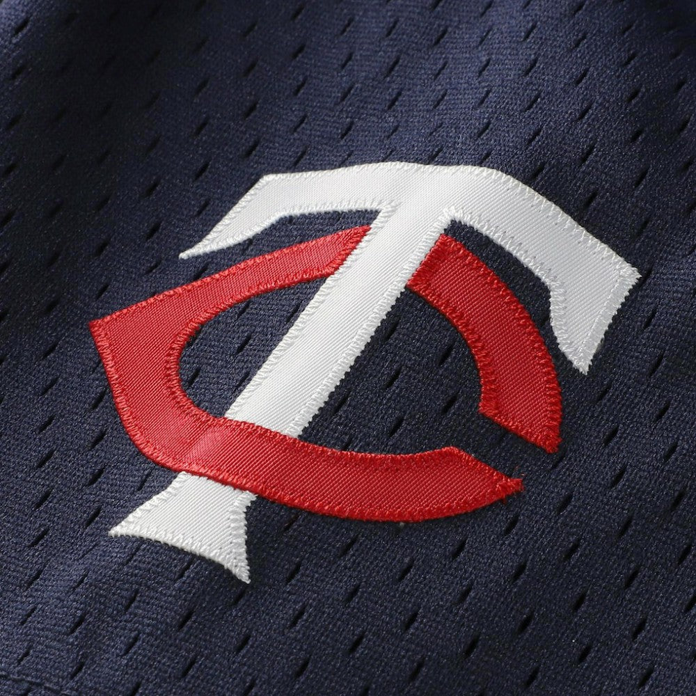 David Ortiz Minnesota Twins Youth Cooperstown Collection Mesh Batting Practice Jersey - Navy | Mitchell & Ness