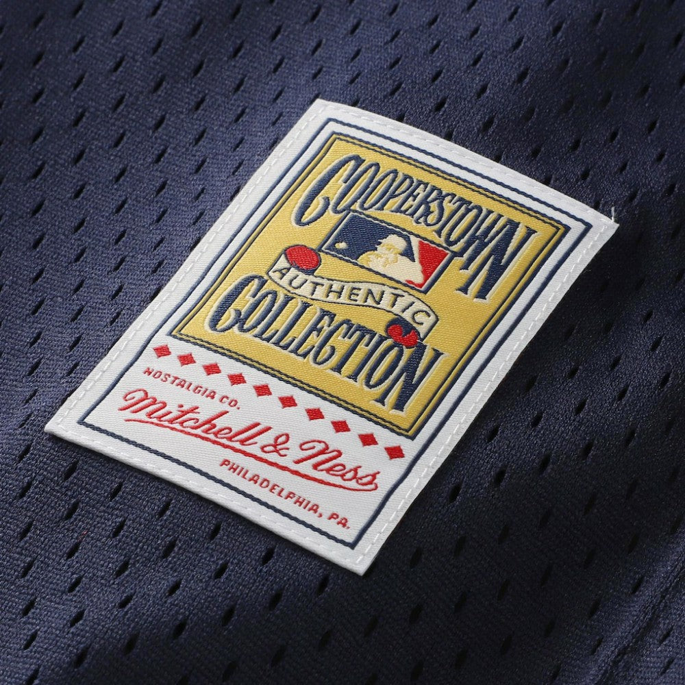David Ortiz Minnesota Twins Youth Cooperstown Collection Mesh Batting Practice Jersey - Navy | Mitchell & Ness