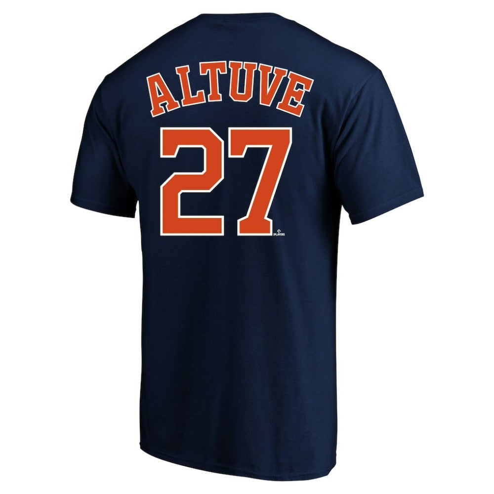 Jose Altuve Houston Astros Big & Tall Name & Number T-Shirt - Navy