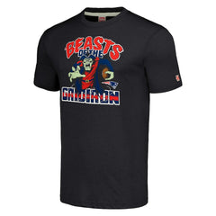 NFL New England Patriots Homage Unisex Monsters of the Gridiron Halloween Tri-Blend T-Shirt