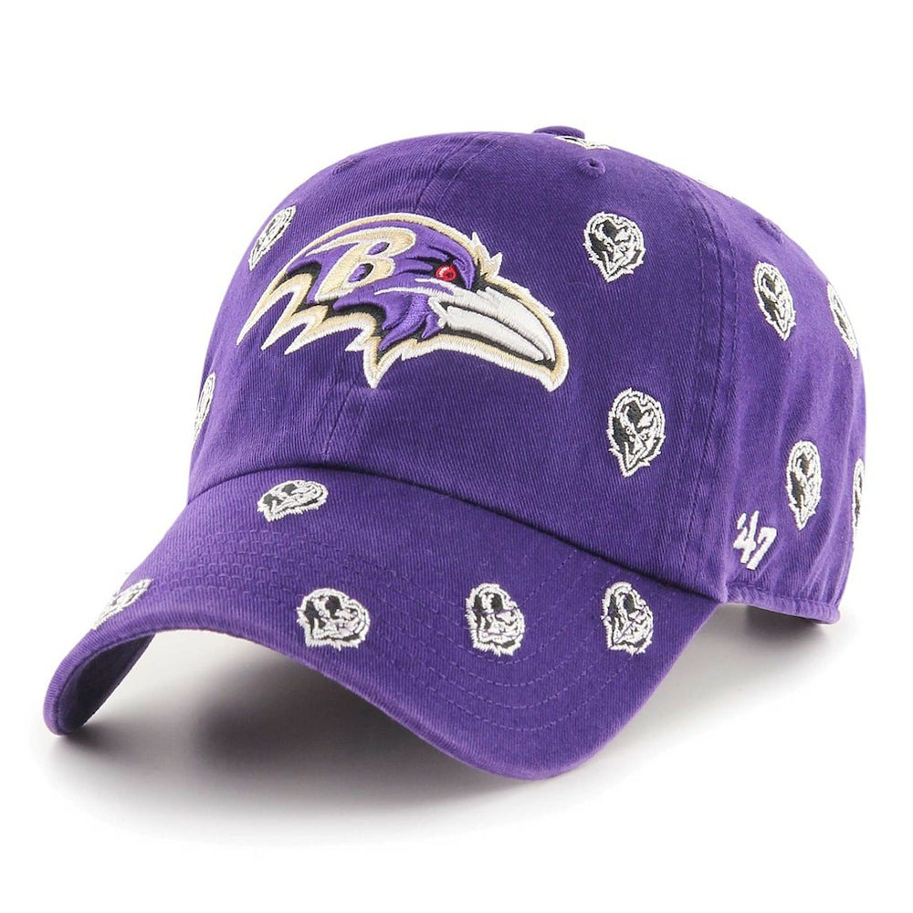 NFL Baltimore Ravens '47 Confetti Clean Up Adjustable Hat