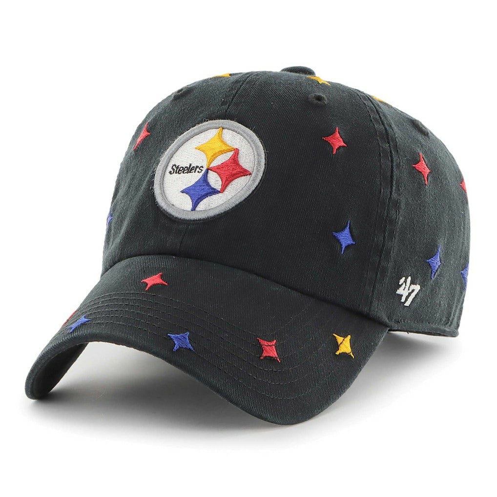 NFL Pittsburgh Steelers '47 Confetti Clean Up Adjustable Hat