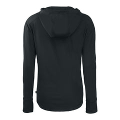 Cincinnati Reds Cutter & Buck Women's Daybreak Eco Recycled Full-Zip Hoodie - Black