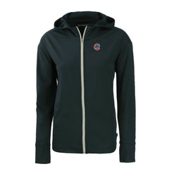Chicago Cubs Cutter & Buck Women's Daybreak Eco Recycled Full-Zip Hoodie - Navy
