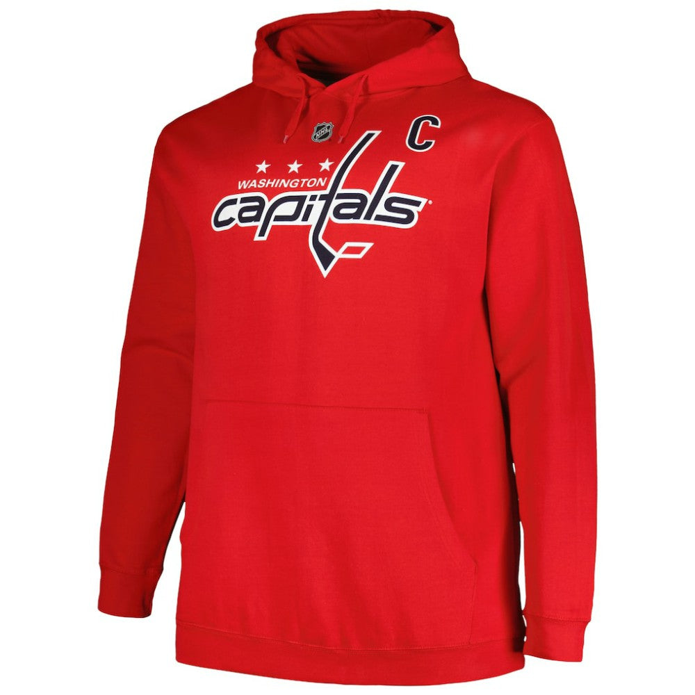 Alexander Ovechkin Washington Capitals Profile Big & Tall Name & Number Pullover Hoodie