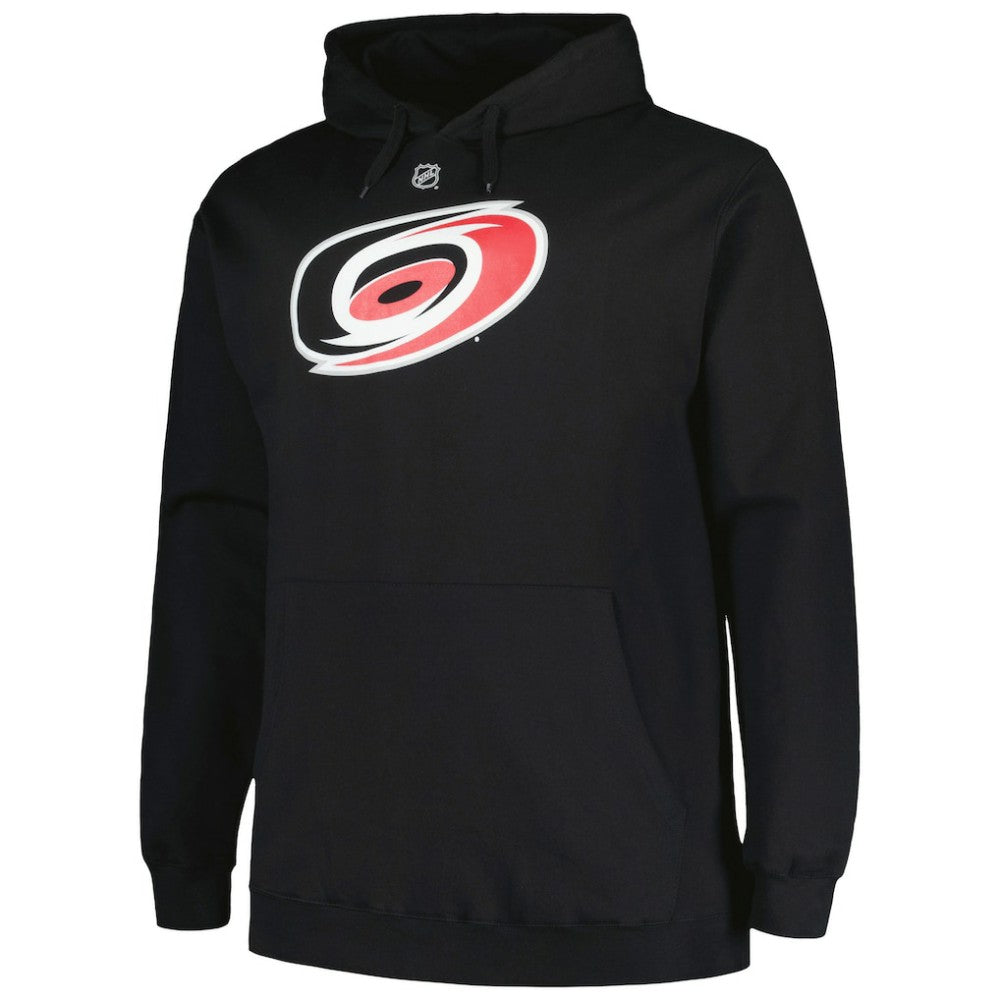Sebastian Aho Carolina Hurricanes Profile Big & Tall Name & Number Pullover Hoodie