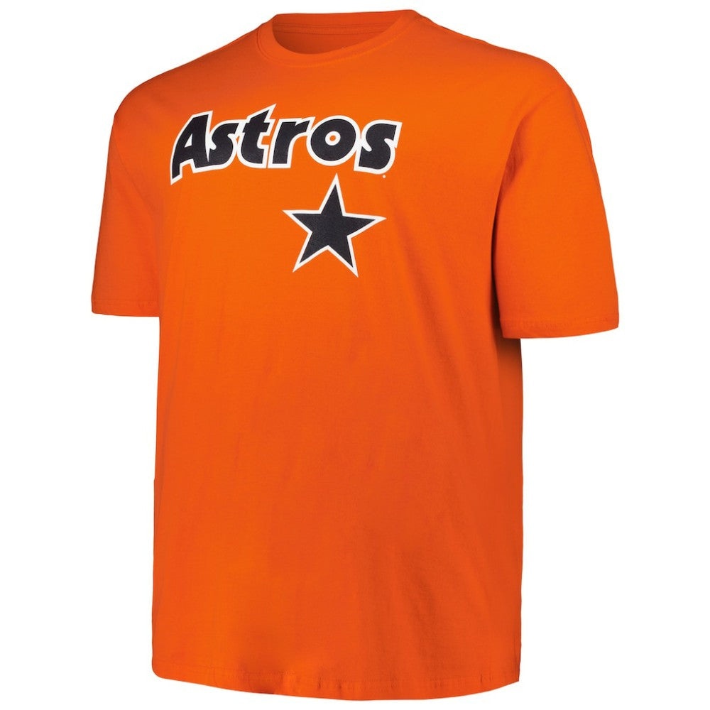 Craig Biggio Houston Astros Profile Big & Tall Cooperstown Collection Player Name & Number T-Shirt - Orange
