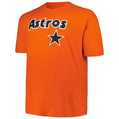 Craig Biggio Houston Astros Profile Big & Tall Cooperstown Collection Player Name & Number T-Shirt - Orange