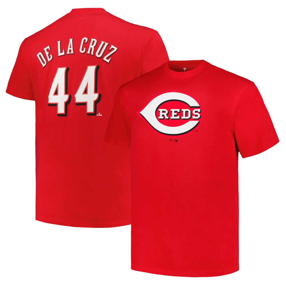 Elly De La Cruz Cincinnati Reds Big & Tall Name & Number T-Shirt - Red
