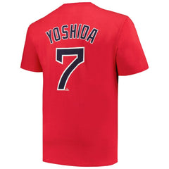 Masataka Yoshida Boston Red Sox Big & Tall Name & Number T-Shirt - Red