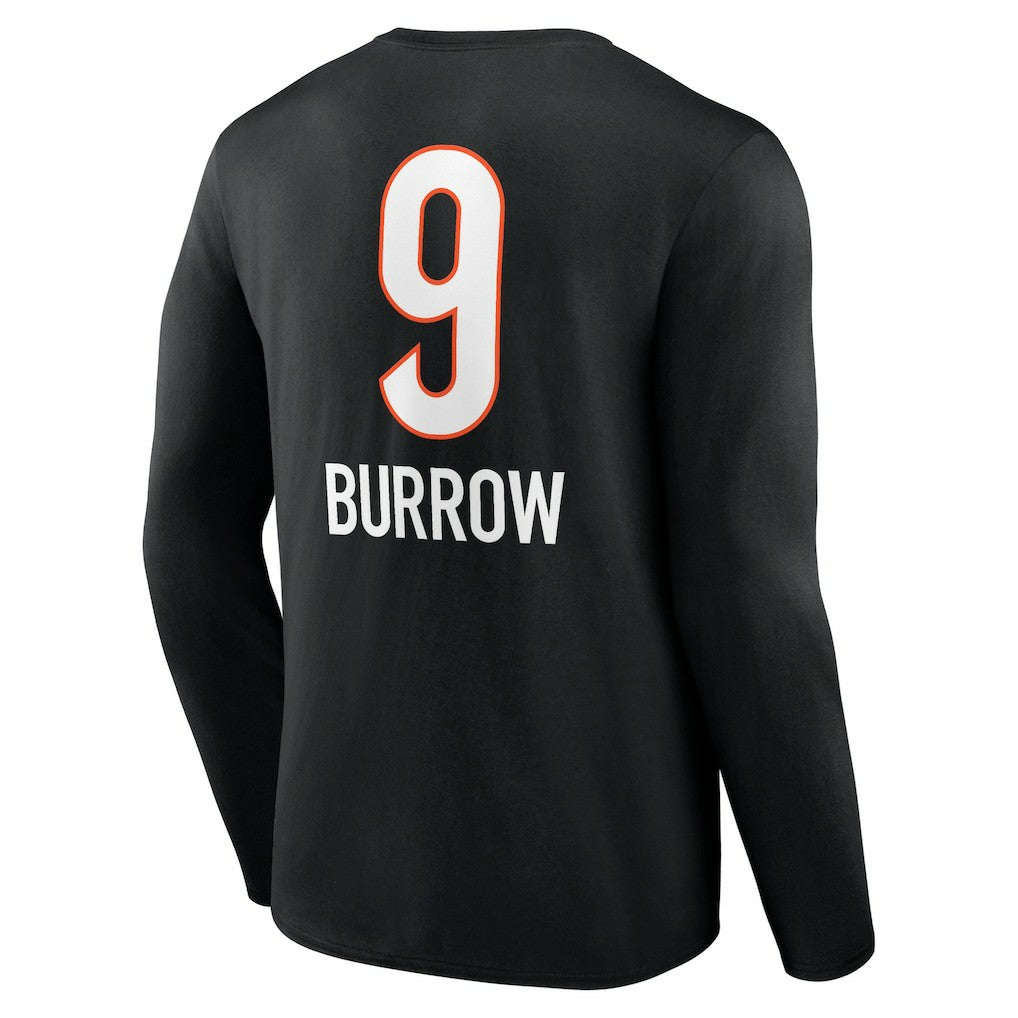 NFL Cincinnati Bengals Joe Burrow  Team Wordmark Long Sleeve T-Shirt