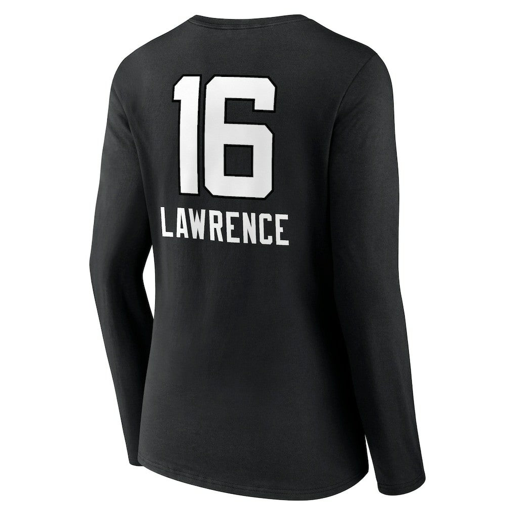 NFL Jacksonville Jaguars Trevor Lawrence  Women's Team Wordmark Long Sleeve V-Neck T-Shirt