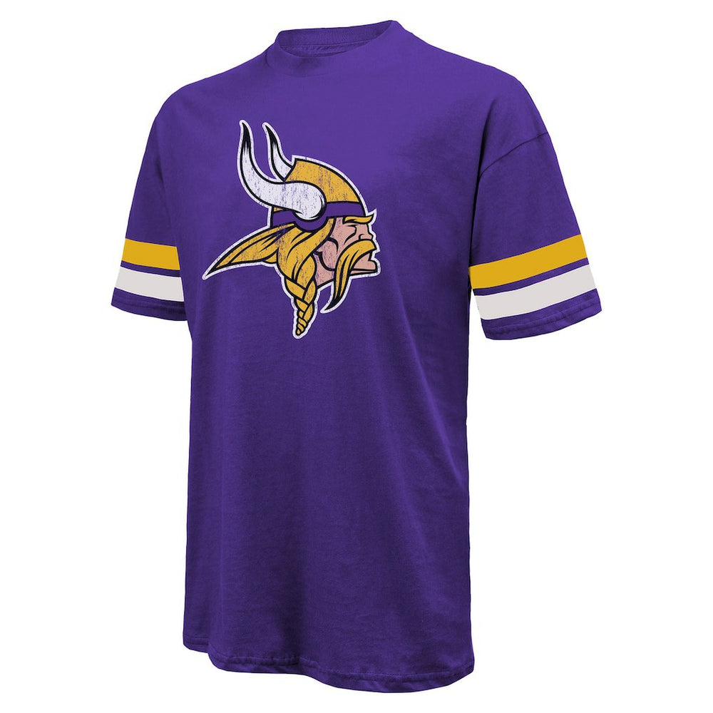 NFL Minnesota Vikings Justin Jefferson  Majestic Threads Name & Number Oversized Fit T-Shirt