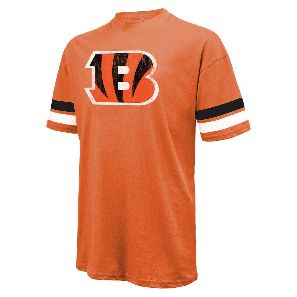 NFL Cincinnati Bengals Joe Burrow  Majestic Threads Name & Number Oversize Fit T-Shirt