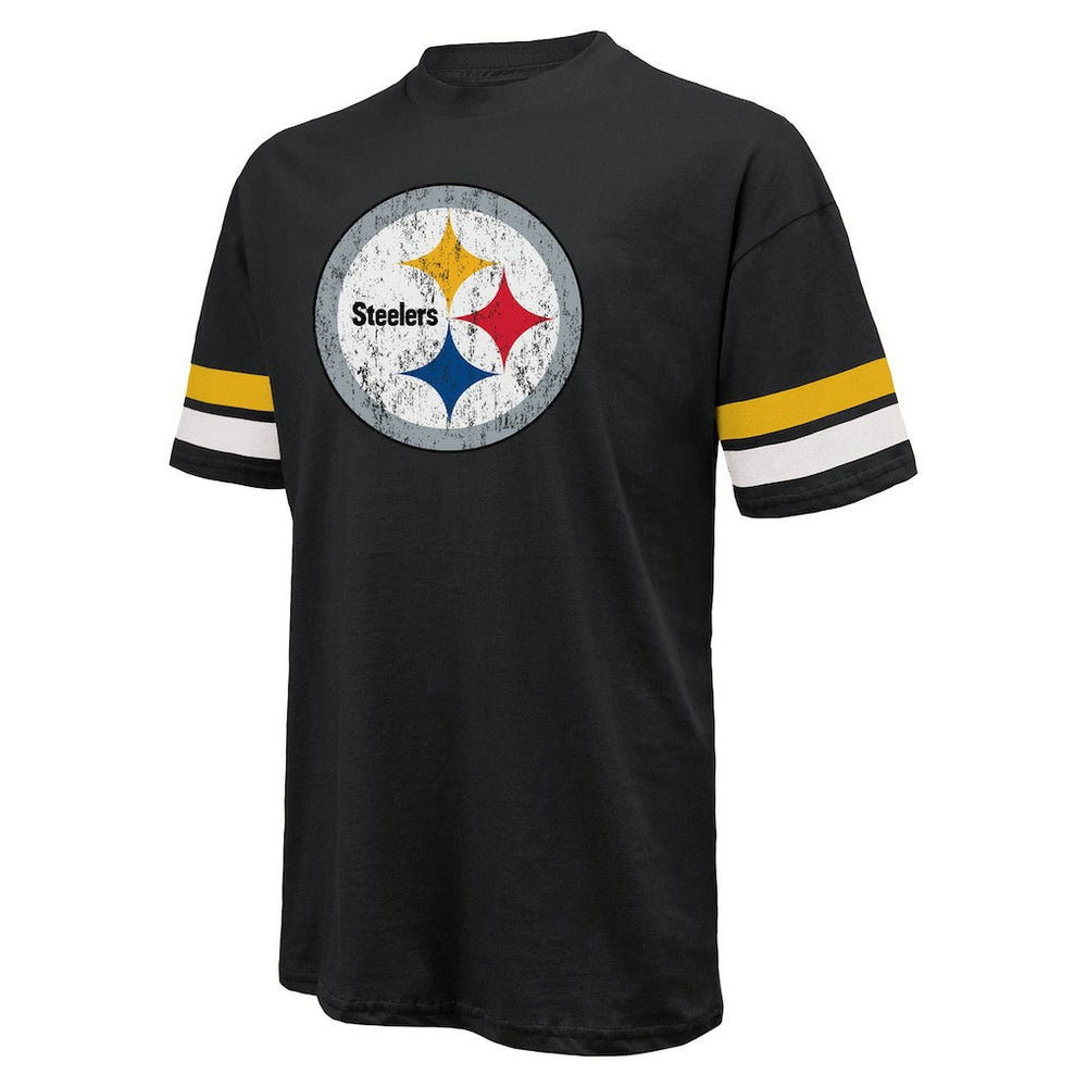 NFL Pittsburgh Steelers T.J. Watt  Majestic Threads Name & Number Oversize Fit T-Shirt