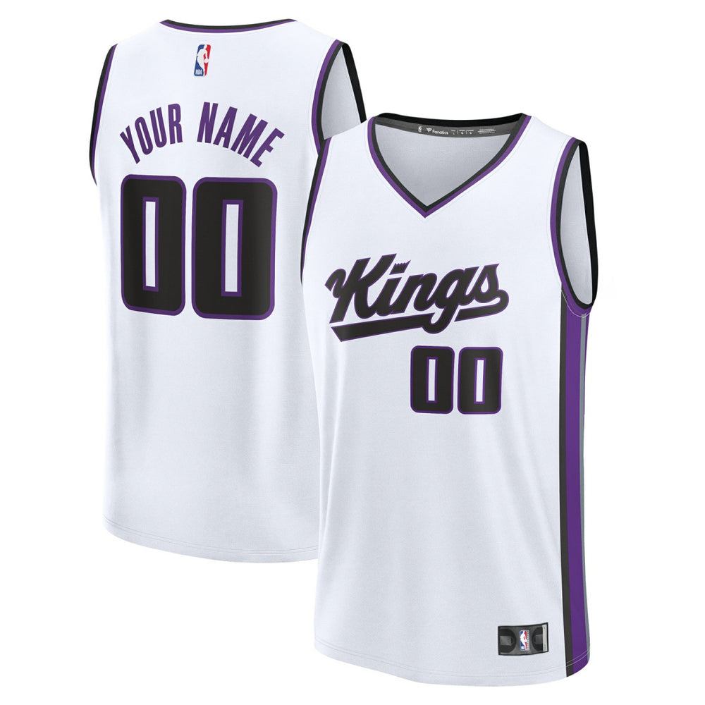 Sacramento Kings Fast Break Custom Jersey - Association Edition - White | Fanatics cheap