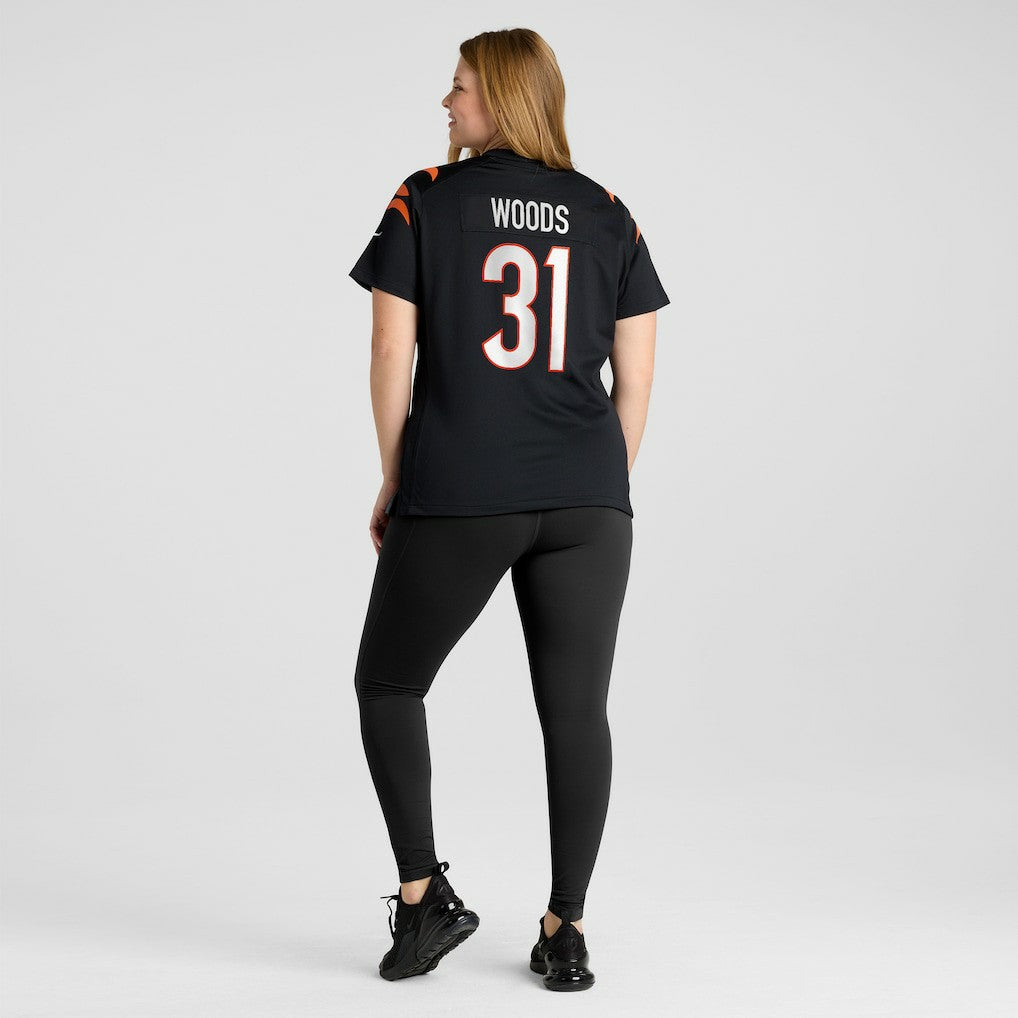 NFL Cincinnati Bengals Ickey Woods  Women's Retired Player Game Jersey