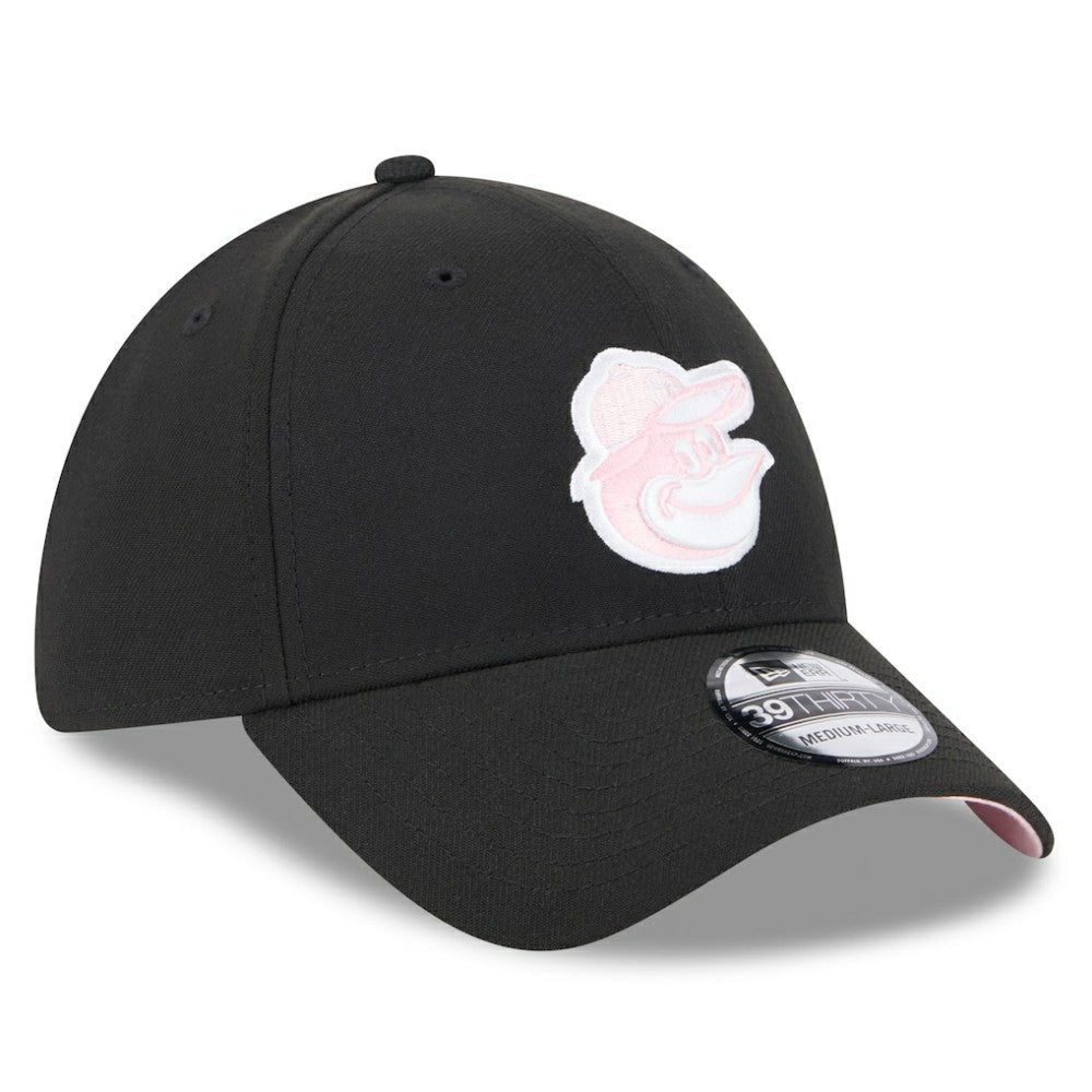 Baltimore Orioles  Black 2024 Mother's Day 39THIRTY Flex Hat | New Era
