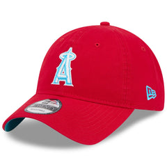 Los Angeles Angels 2024 Father's Day 9TWENTY Adjustable Hat - Red | New Era