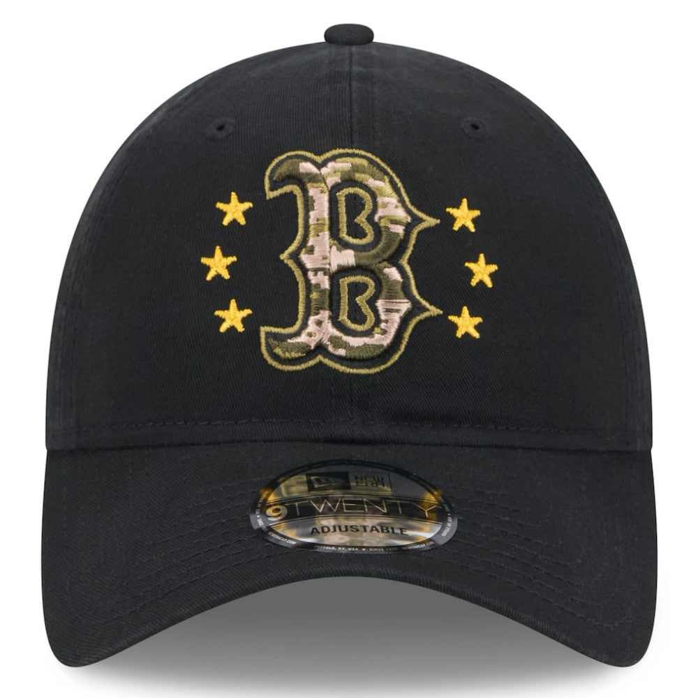 Boston Red Sox 2024 Armed Forces Day 9TWENTY Adjustable Hat - Black | New Era