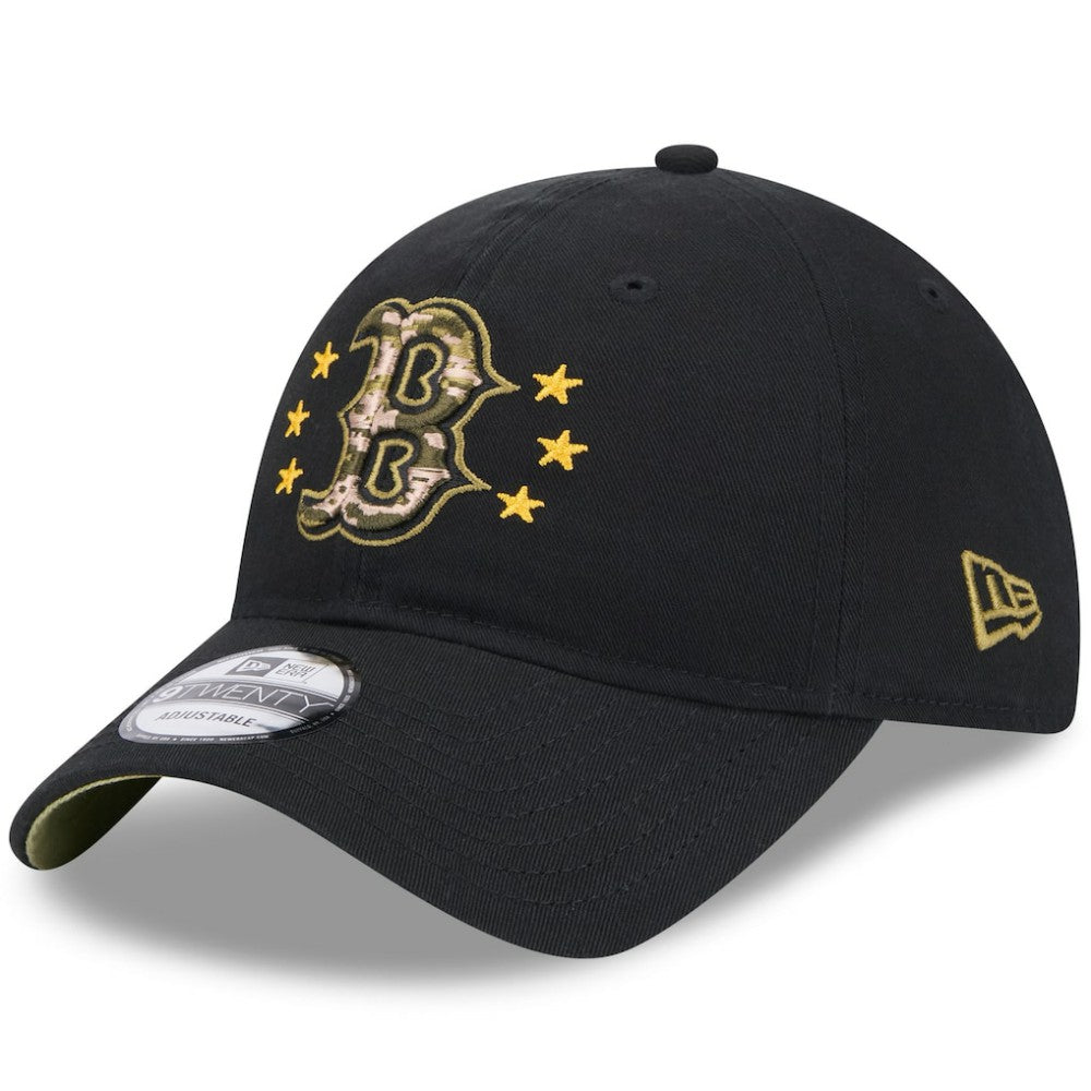 Boston Red Sox 2024 Armed Forces Day 9TWENTY Adjustable Hat - Black | New Era