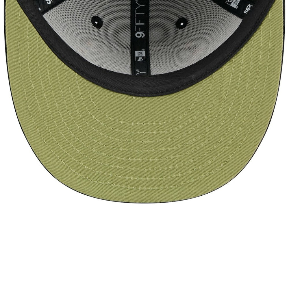 Athletics 2024 Armed Forces Day Low Profile 9FIFTY Snapback Hat - Black | New Era