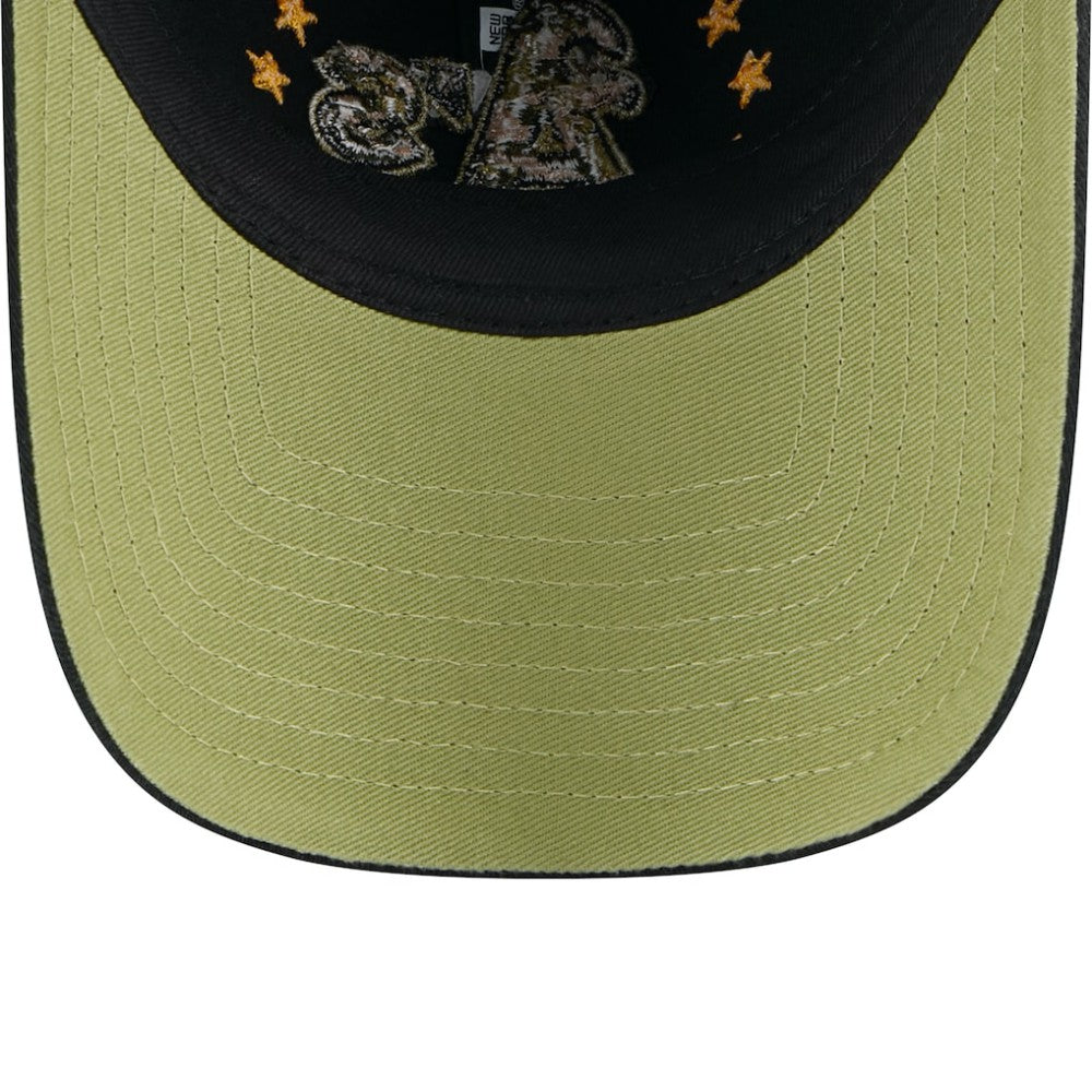Athletics 2024 Armed Forces Day 9TWENTY Adjustable Hat - Black | New Era