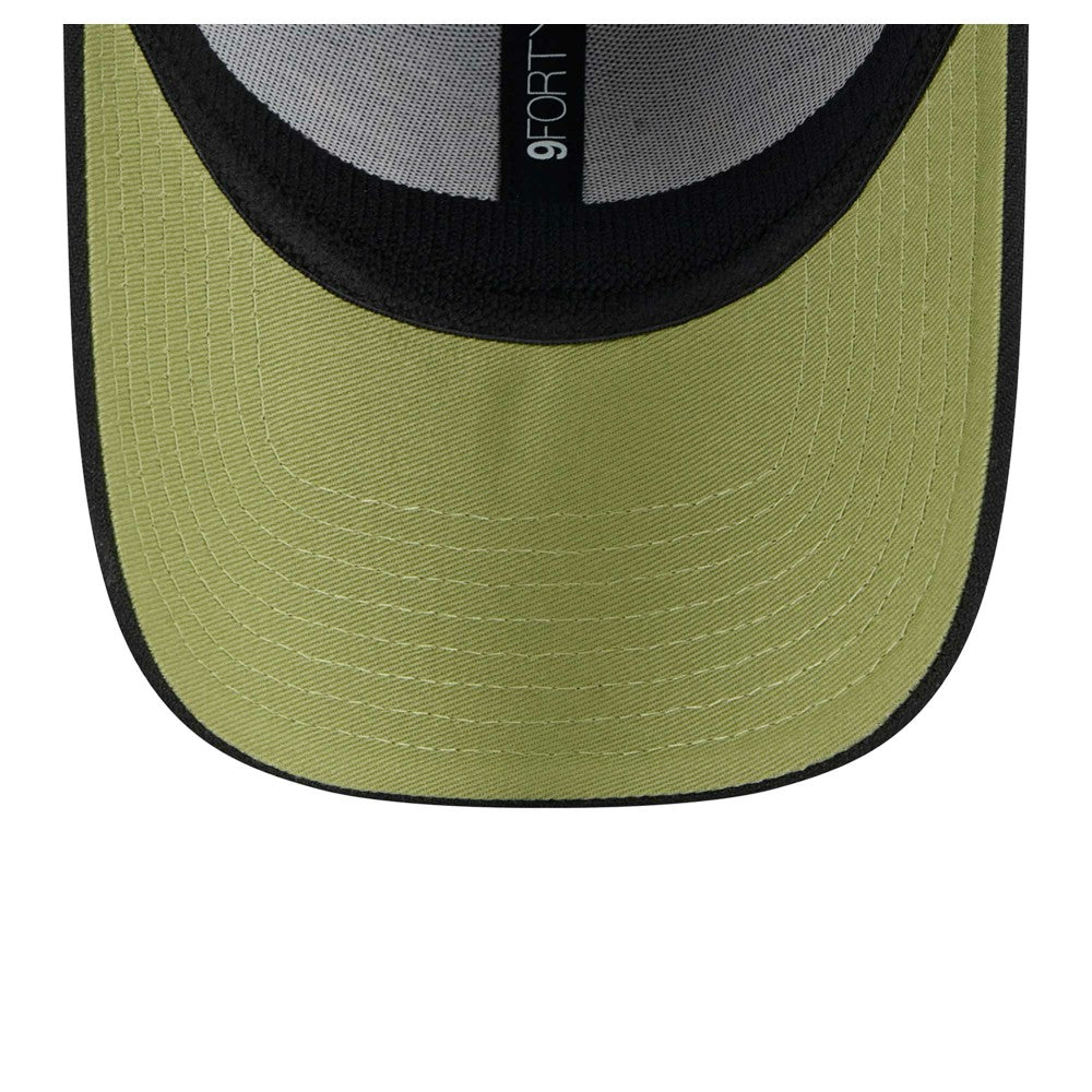 Miami Marlins 2024 Armed Forces Day 9FORTY Adjustable Hat - Black | New Era