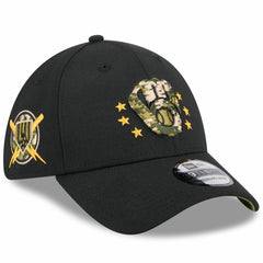 Milwaukee Brewers 2024 Armed Forces Day 39THIRTY Flex Hat - Black | New Era