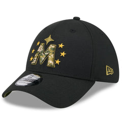 Minnesota Twins 2024 Armed Forces Day 39THIRTY Flex Hat - Black | New Era