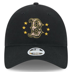 Boston Red Sox Women's 2024 Armed Forces Day 9TWENTY Adjustable Hat - Black | New Era