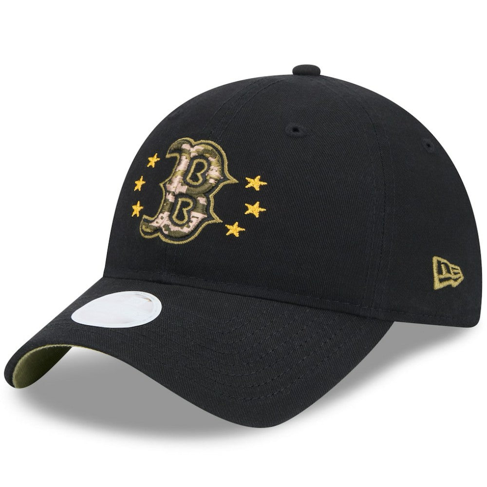Boston Red Sox Women's 2024 Armed Forces Day 9TWENTY Adjustable Hat - Black | New Era