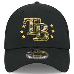 Tampa Bay Rays 2024 Armed Forces Day 39THIRTY Flex Hat - Black | New Era