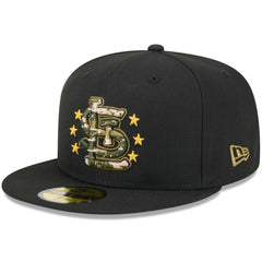 St. Louis Cardinals 2024 Armed Forces Day On-Field 59FIFTY Fitted Hat - Black | New Era
