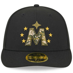 Minnesota Twins 2024 Armed Forces Day Low Profile 59FIFTY Fitted Hat - Black | New Era