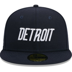 Detroit Tigers 2024 City Connect 59FIFTY Fitted Hat - Navy | New Era