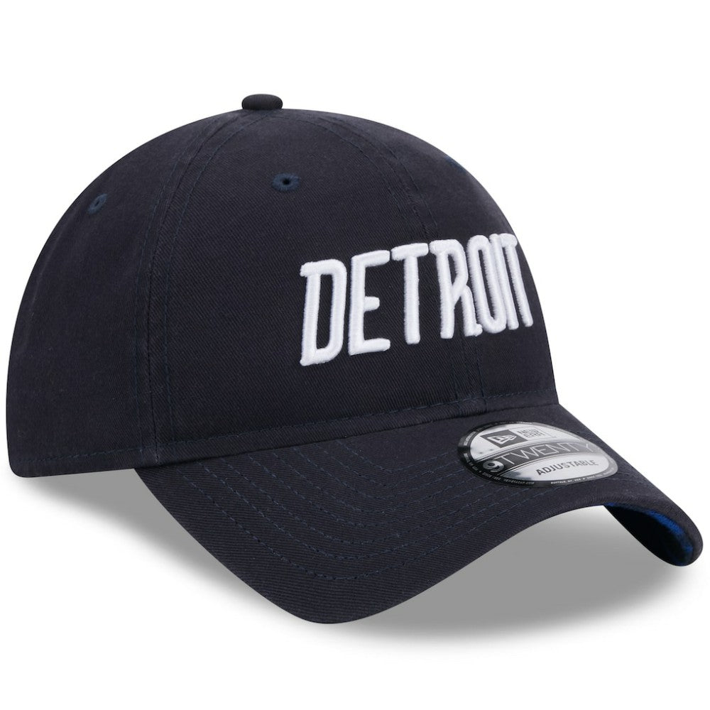 Detroit Tigers 2024 City Connect 9TWENTY Adjustable Hat - Navy | New Era