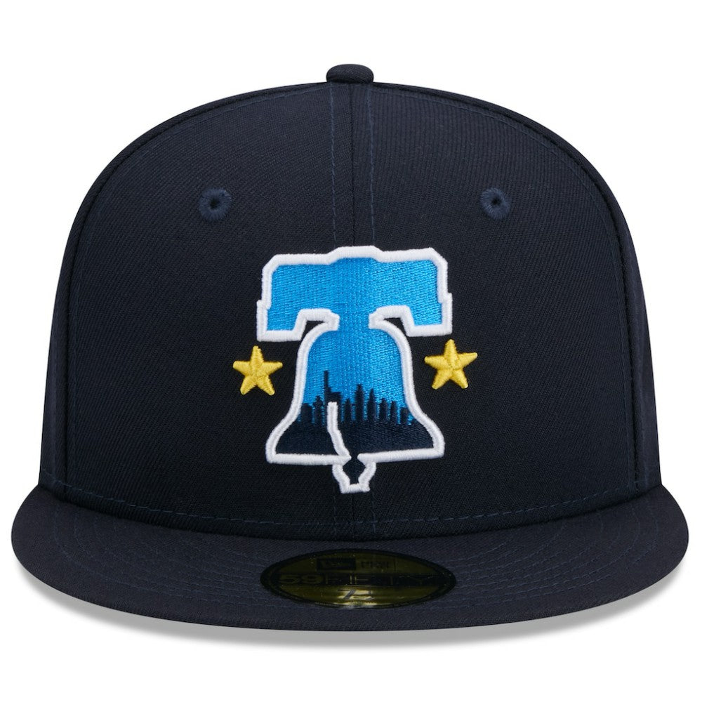 Philadelphia Phillies 2024 City Connect 59FIFTY Fitted Hat - Navy | New Era