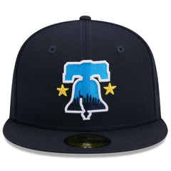 Philadelphia Phillies 2024 City Connect 59FIFTY Fitted Hat - Navy | New Era
