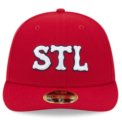 St. Louis Cardinals 2024 City Connect Low Profile 59FIFTY Fitted Hat - Red | New Era