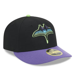 Tampa Bay Rays 2024 City Connect Low Profile 59FIFTY Fitted Hat - Black | New Era
