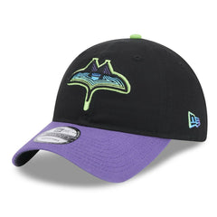 Tampa Bay Rays 2024 City Connect 9TWENTY Adjustable Hat - Black | New Era