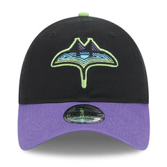 Tampa Bay Rays 2024 City Connect 9TWENTY Adjustable Hat - Black | New Era