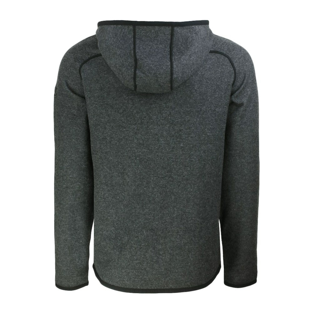 San Francisco Giants Cutter & Buck Mainsail Full-Zip Hooded Jacket - Heather Charcoal