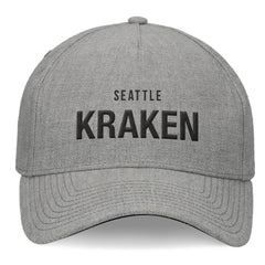 Seattle Kraken Fanatics Elements A-Frame Leather Strapback Hat